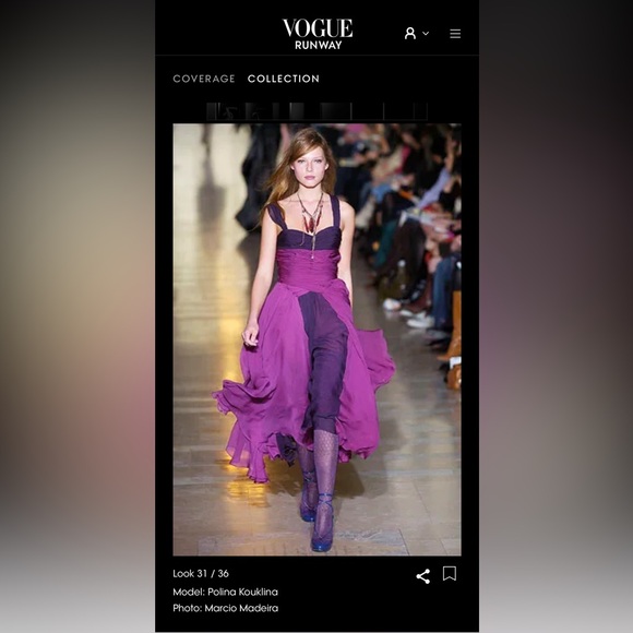 Jill Stuart runway ‘05 gown size 2 - Picture 2 of 7